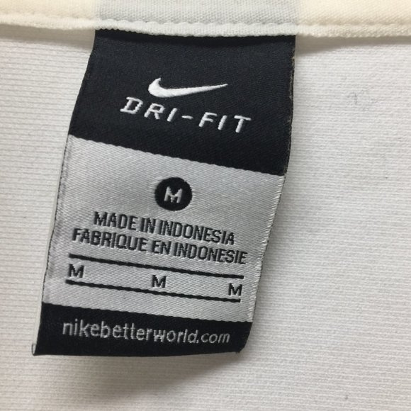 Nike Warm Up Jacket Medium Dri-Fit Red White Black - Picture 3 of 9
